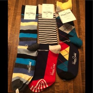 NWT Happy Socks Men Dress socks...size 10-13